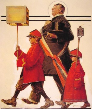 パレード 1924 年 ノーマン ロックウェル Oil Paintings